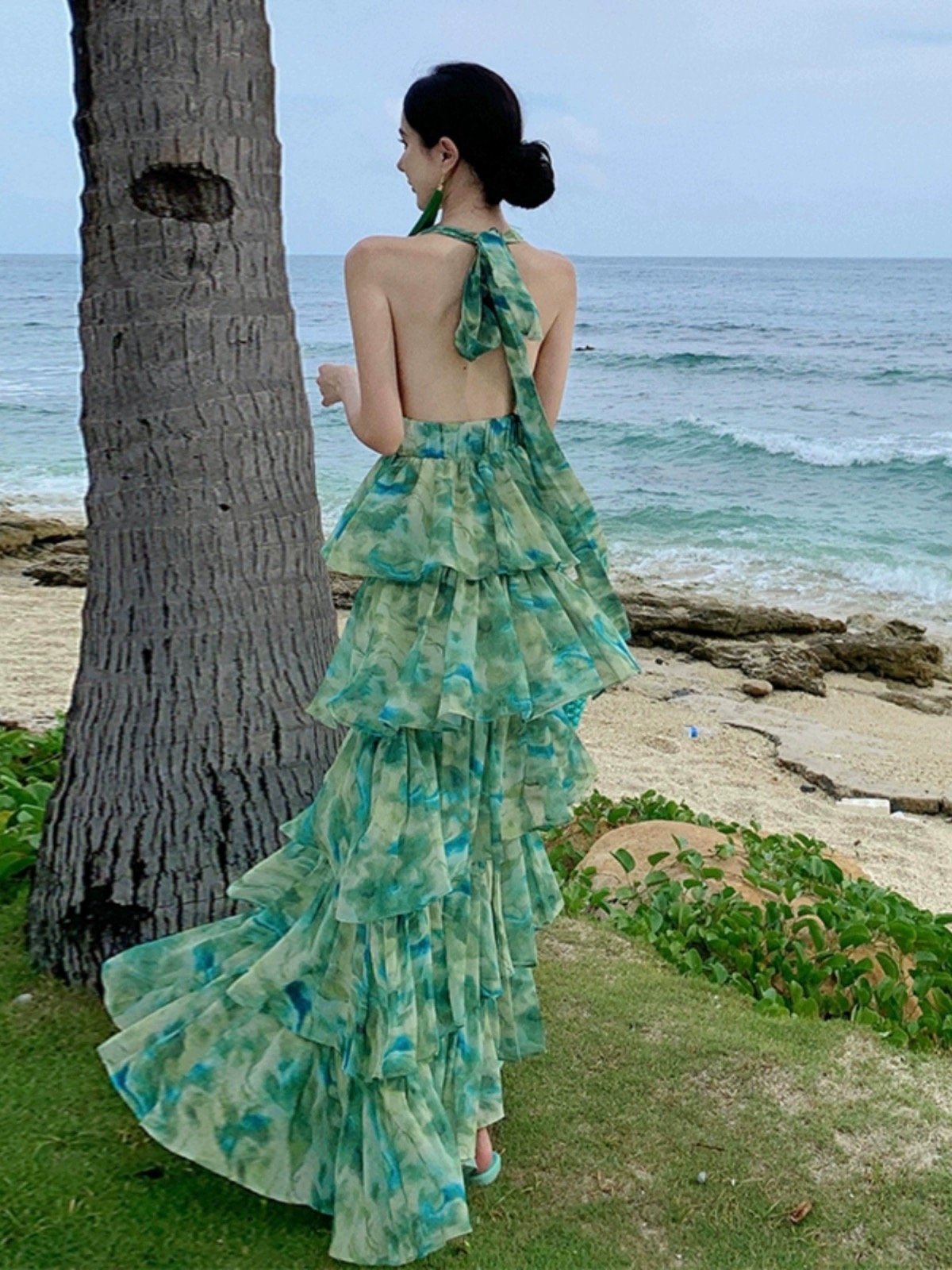 Lucky flower dress CD1147 image